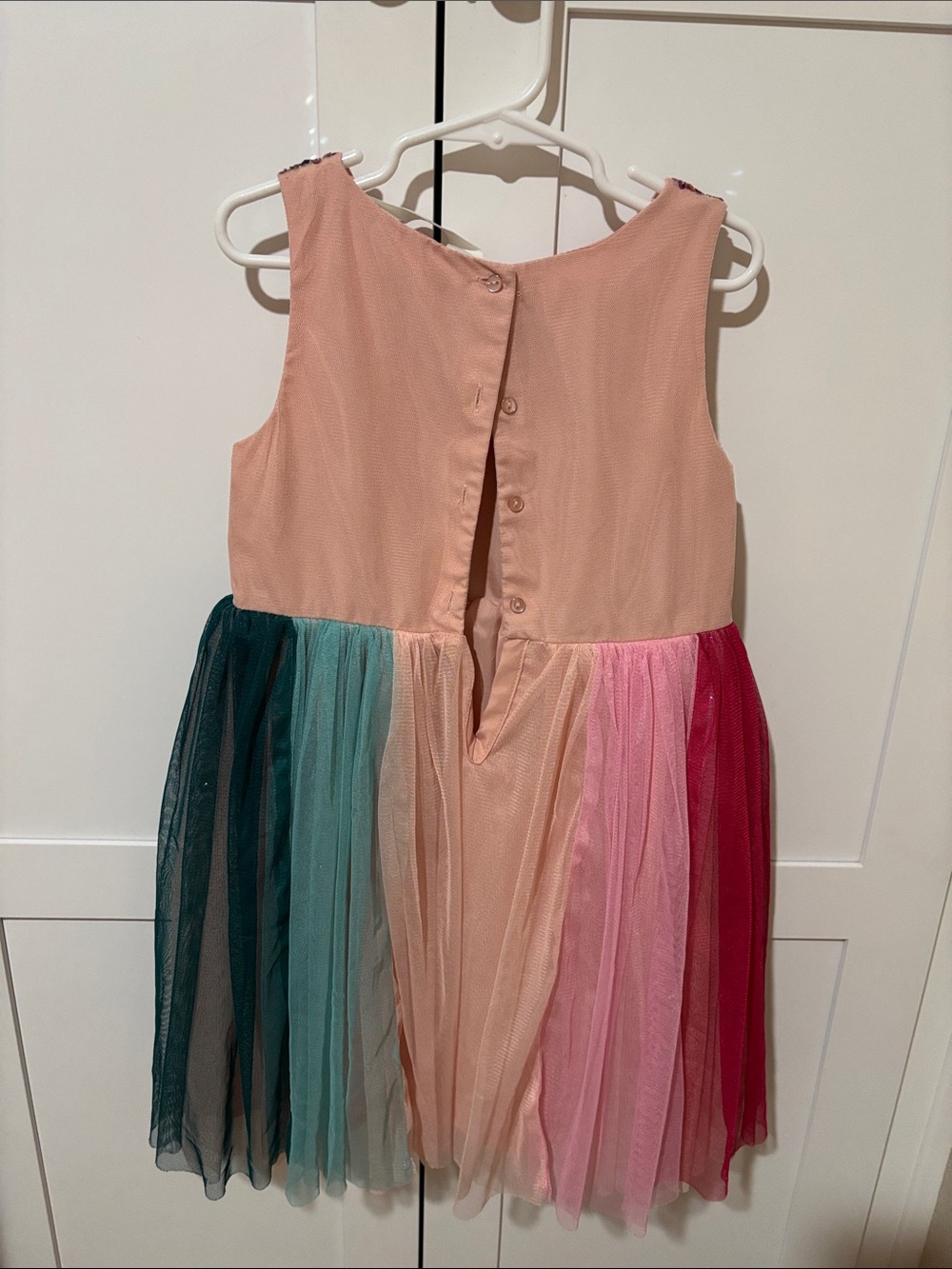 SEQUINED TULLE DRESS - Picture 6 of 6